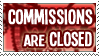 Stamp - Commissions Closed