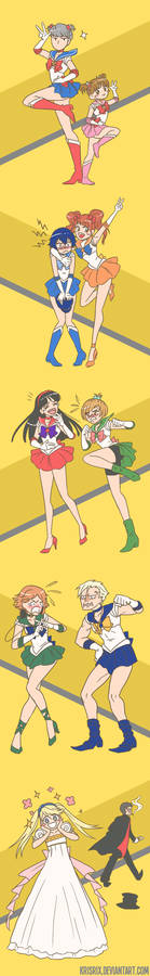 Halloween 2012 - Sailor Personas!