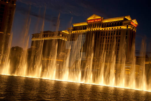 Caesars Palace Night Scene