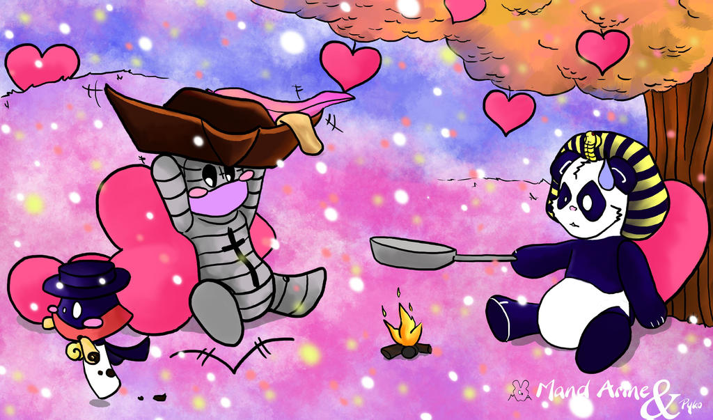Pyko Turtle Pyko and February in France by MandArine39 on DeviantArt