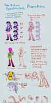 Equestria Girls Tutorial: Proportions