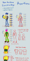 Equestria Boys Tutorial: Proportions