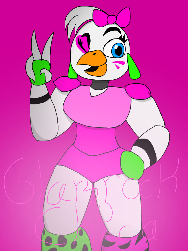 SPOILER WARNING Glamrock Chica Drawing by TaddyDudstare on DeviantArt
