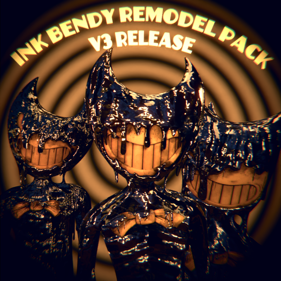 Ink Bendy (Dark Revival) Final Model Download MMD by waleedtariqmmd on  DeviantArt