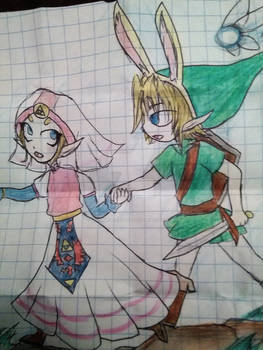 Link and Zelda!