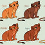 Lion King Cub Adoptables *CLOSED*