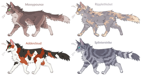 [OPEN] Warrior Cat Generator Adoptables 4