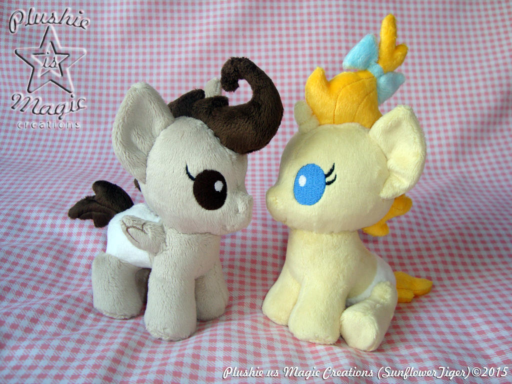 Pound and Pumpkin Cake plushies SOLD