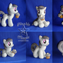 COMMISSION: Charcoal Bakes 10 inches plushie