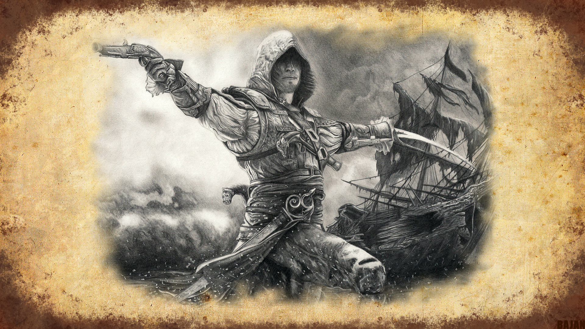 Assassin's Creed Black Flag - Edward Kenway by IvanCEs on DeviantArt