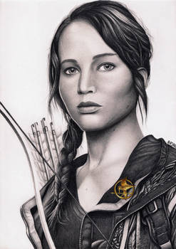 Katniss Everdeen The Hunger Games drawing