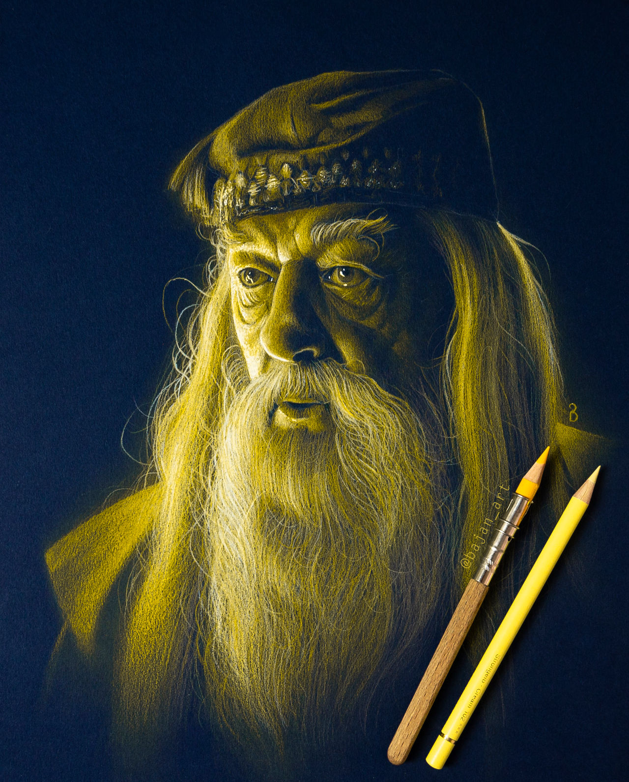 Albus Dumbledore Drawing by BajanArt on DeviantArt