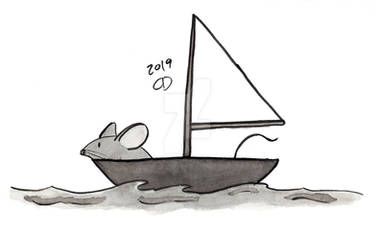 Mouse on a Boat