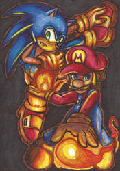 MARIO/SONIC: The Smashing Rivals!