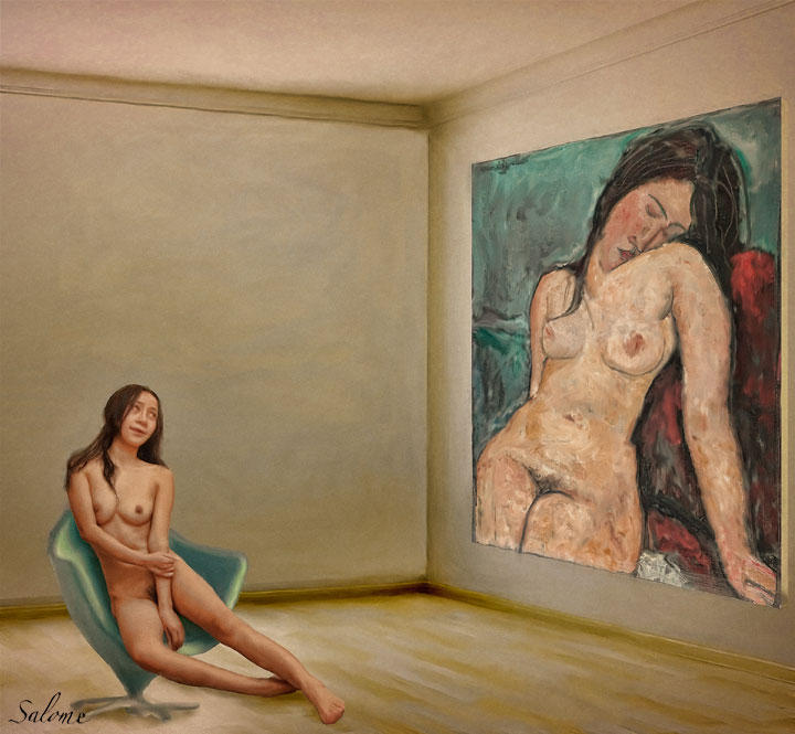Modigliani-and-the-Woman by salomeart
