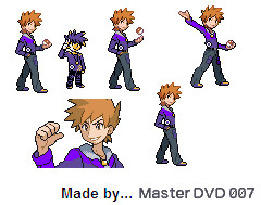 Pokemon HGSS GSC Rival Blue by MasterDVD007 on DeviantArt