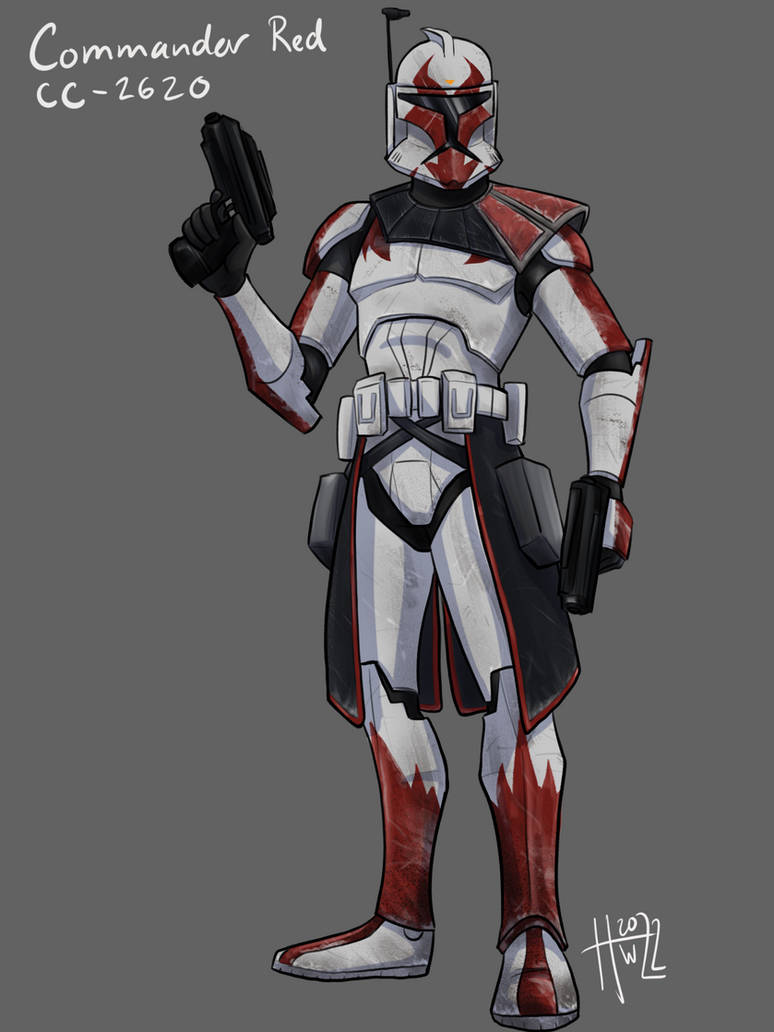 Commander Red CC-2620 by HannahBlossom on DeviantArt