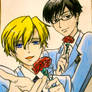 Tamaki and Kyoya