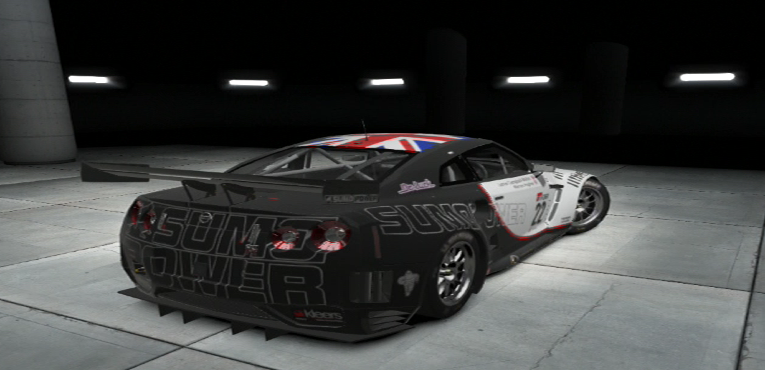 Jamie Campbell's Sumopower Skyline R35 Rear