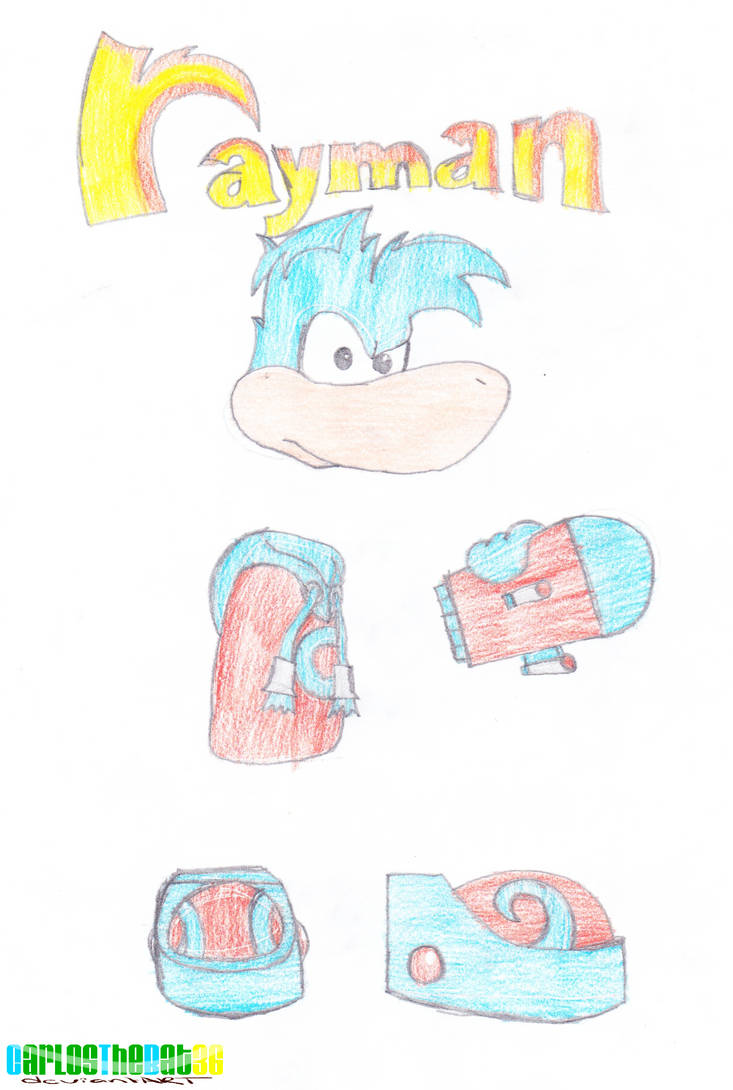 Shock Rocket Rayman by CarlostheBat36 on DeviantArt
