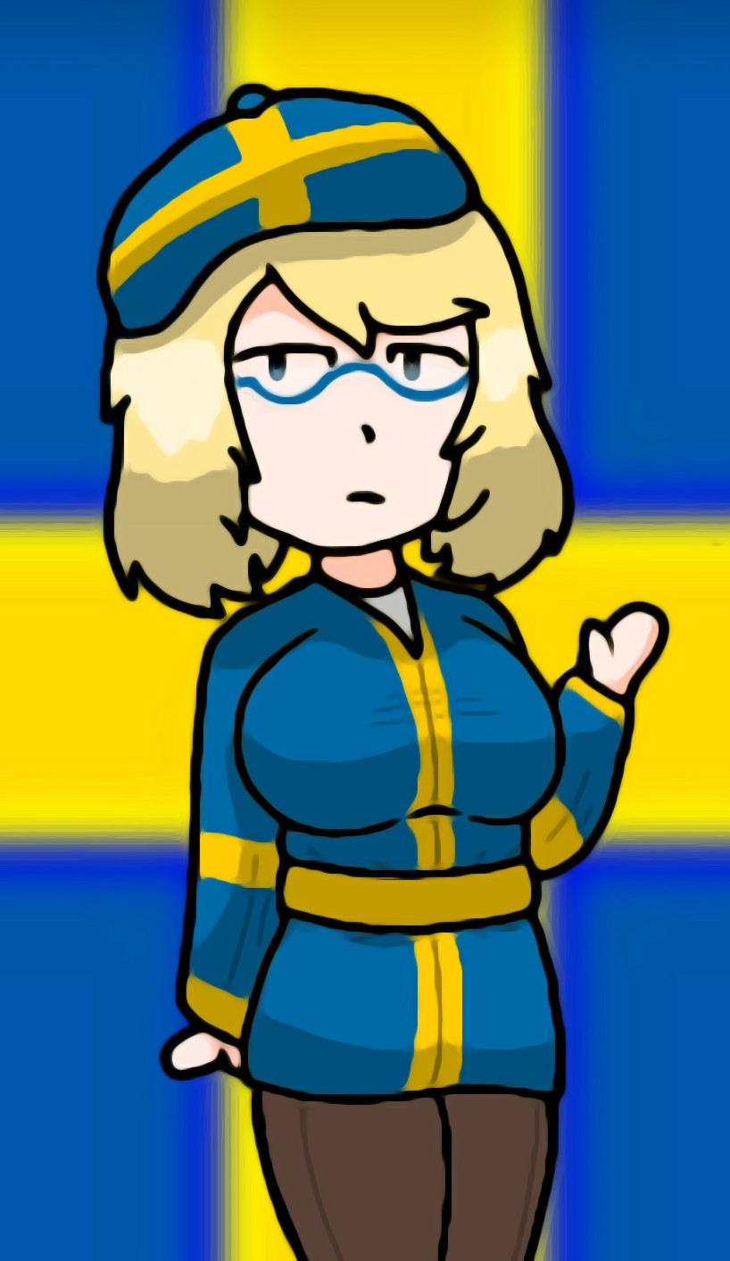 Countryhuman Sweden by YaraDB on DeviantArt