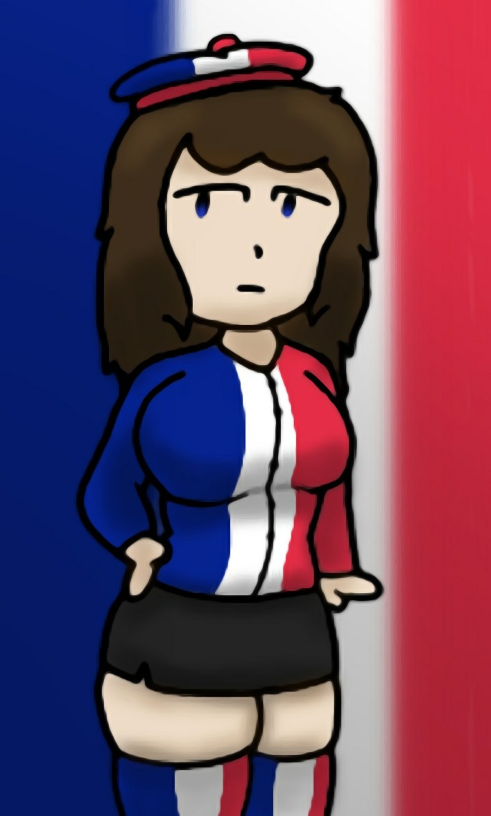 Atlasdoesstuff France Countrygirl (Redux) by AtlasDoesStuff on DeviantArt