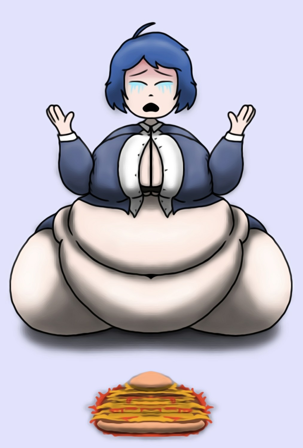 Atlasdoesstuff Burger Dropped by AtlasDoesStuff on DeviantArt