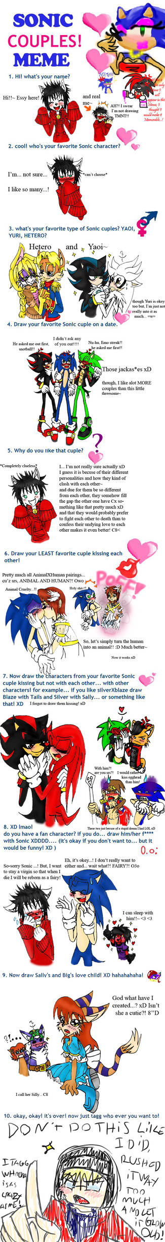 Sonic Lovers Meme?
