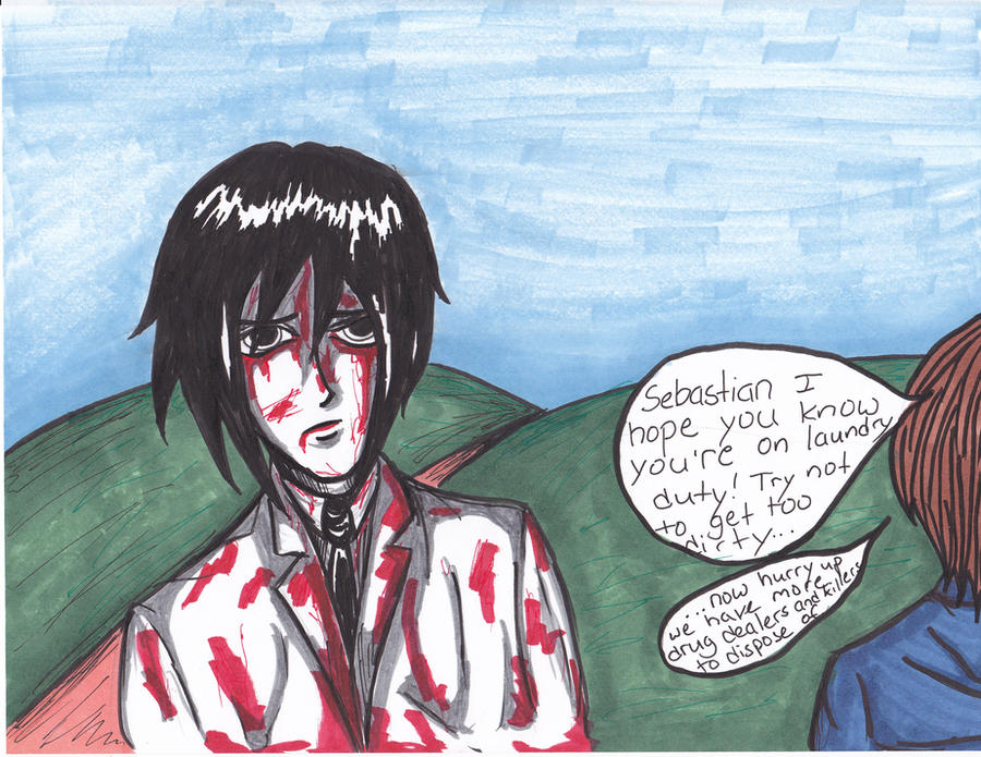 Mischievious Butler His Butler... Frustrated by DropDeadDraculina on DeviantArt