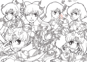 Sailormoon Lineart