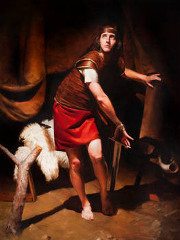 David in Saul's Armor