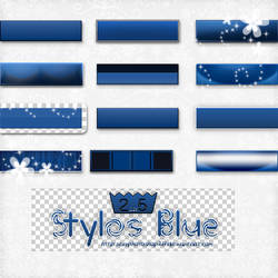 25 Stylos Blue