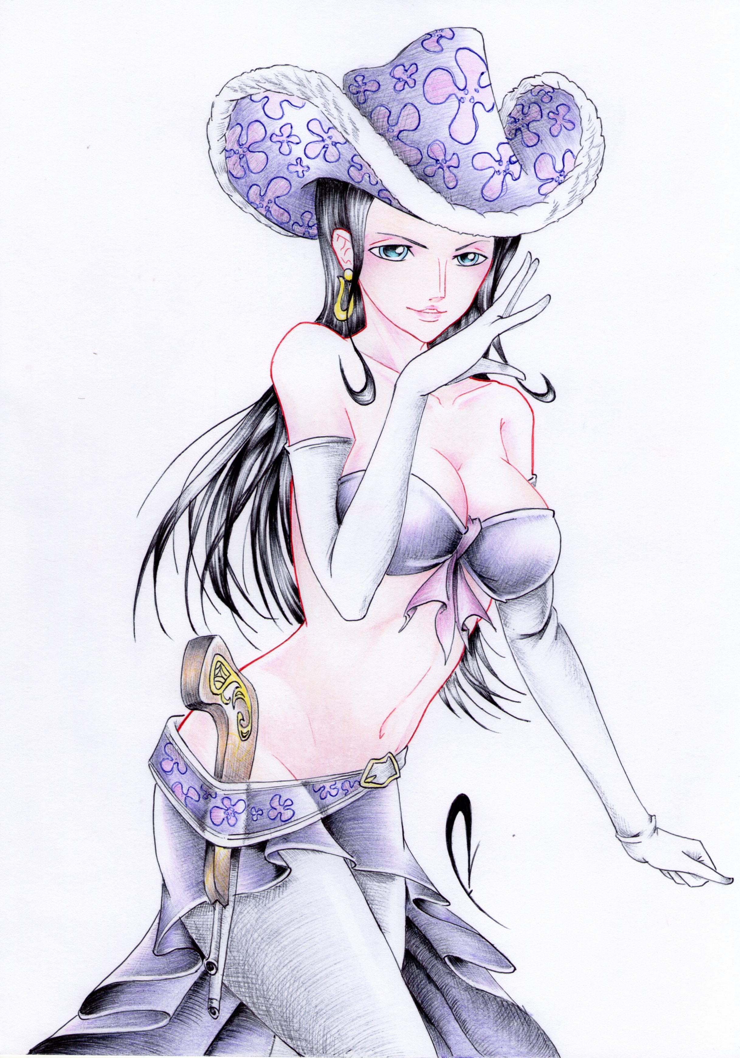 Nico Robin (15th anniversary) original art