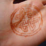 Celtic Henna Design  - Palm