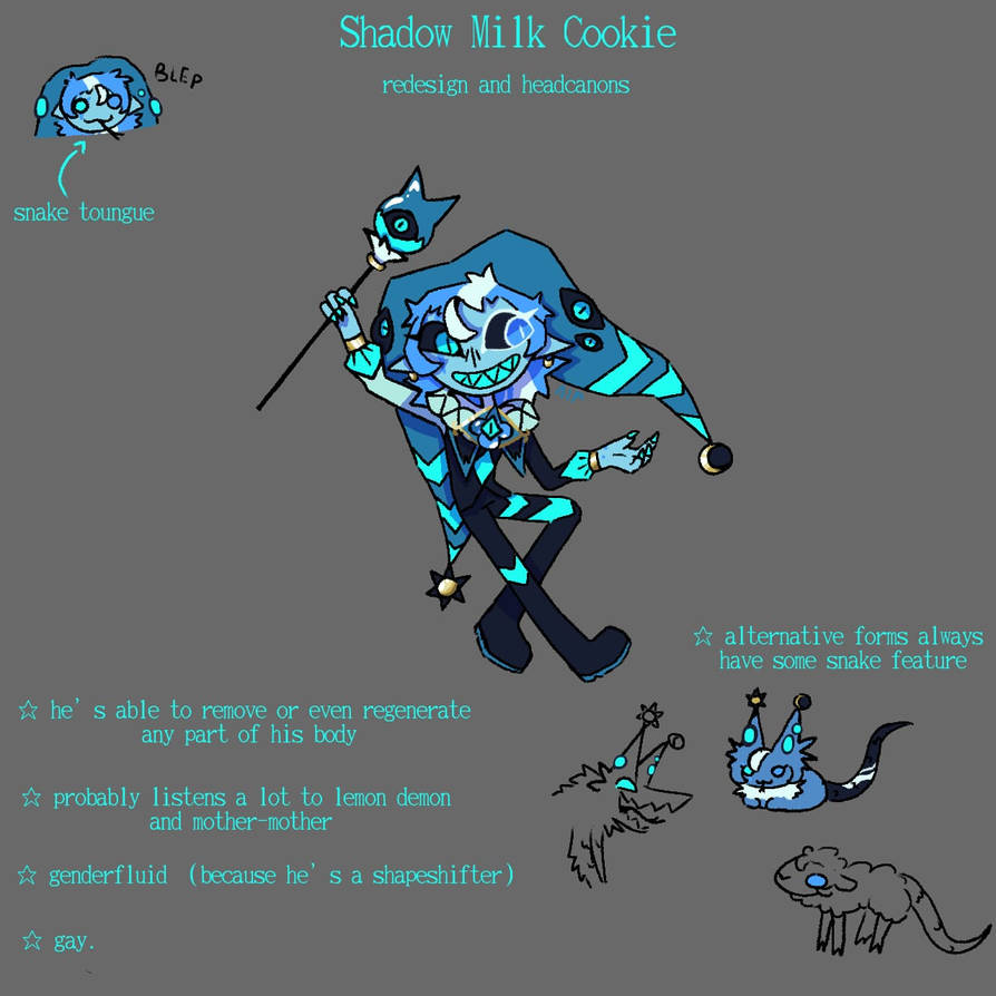 Shadow Milk Rigs crk fanart - shadow milk redesign and HCs by WeirdCat512 on DeviantArt