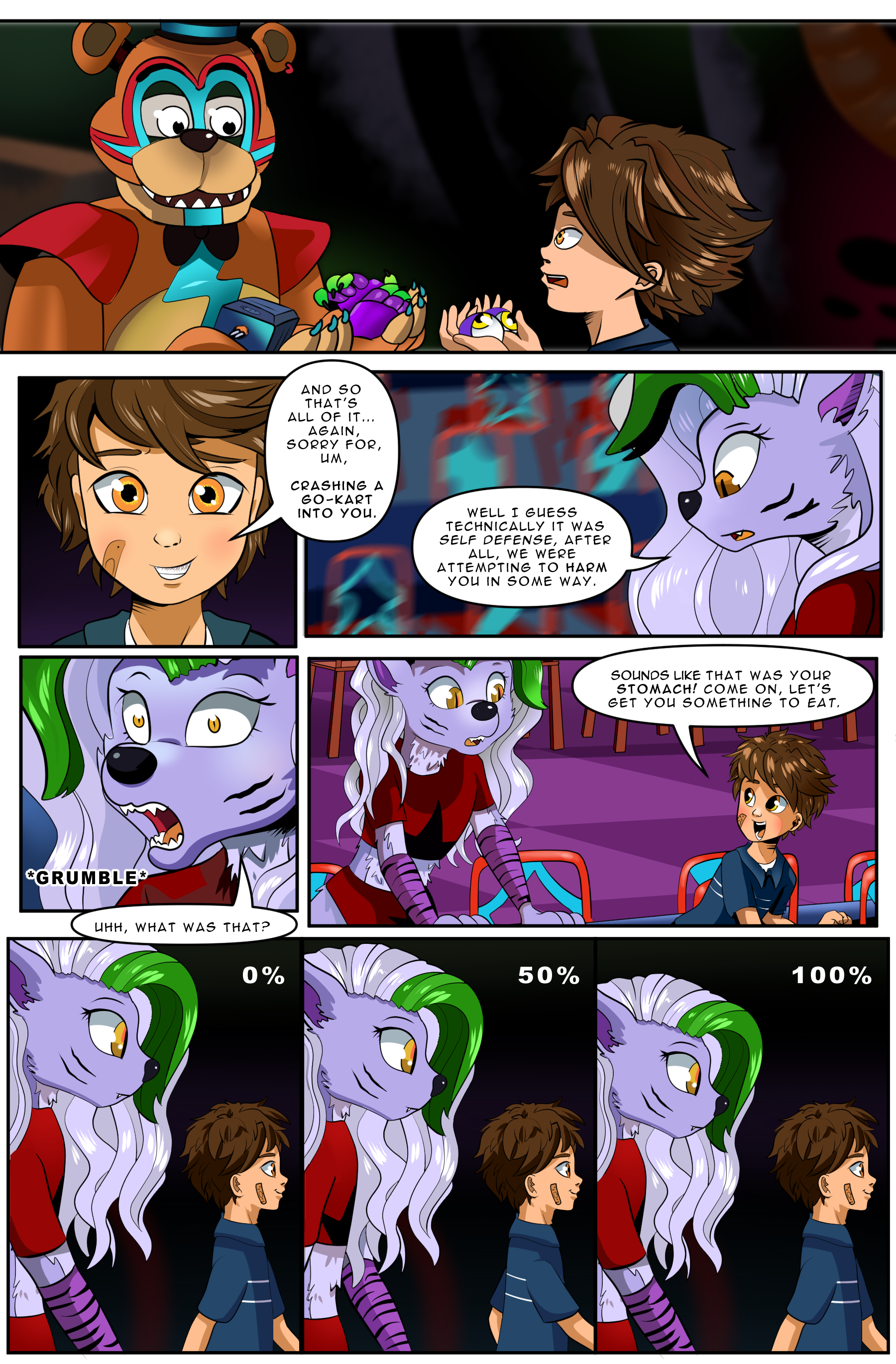 Fnaf Roxy Tg FNAF: Roxy Humanization page 8 by Davaba19 on DeviantArt