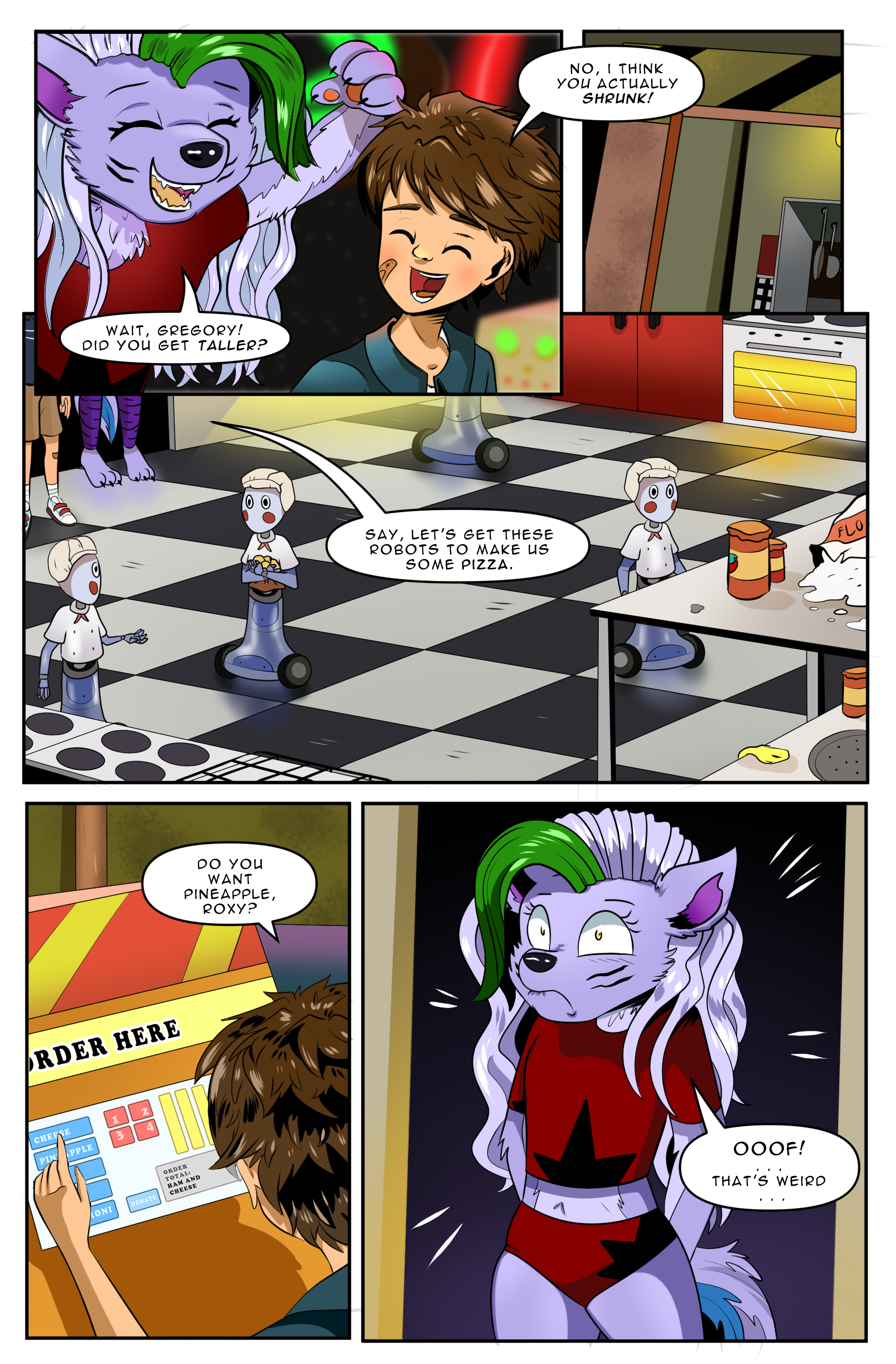 Fnaf Roxy Tg FNAF: Roxy humanization page 9 by Davaba19 on DeviantArt