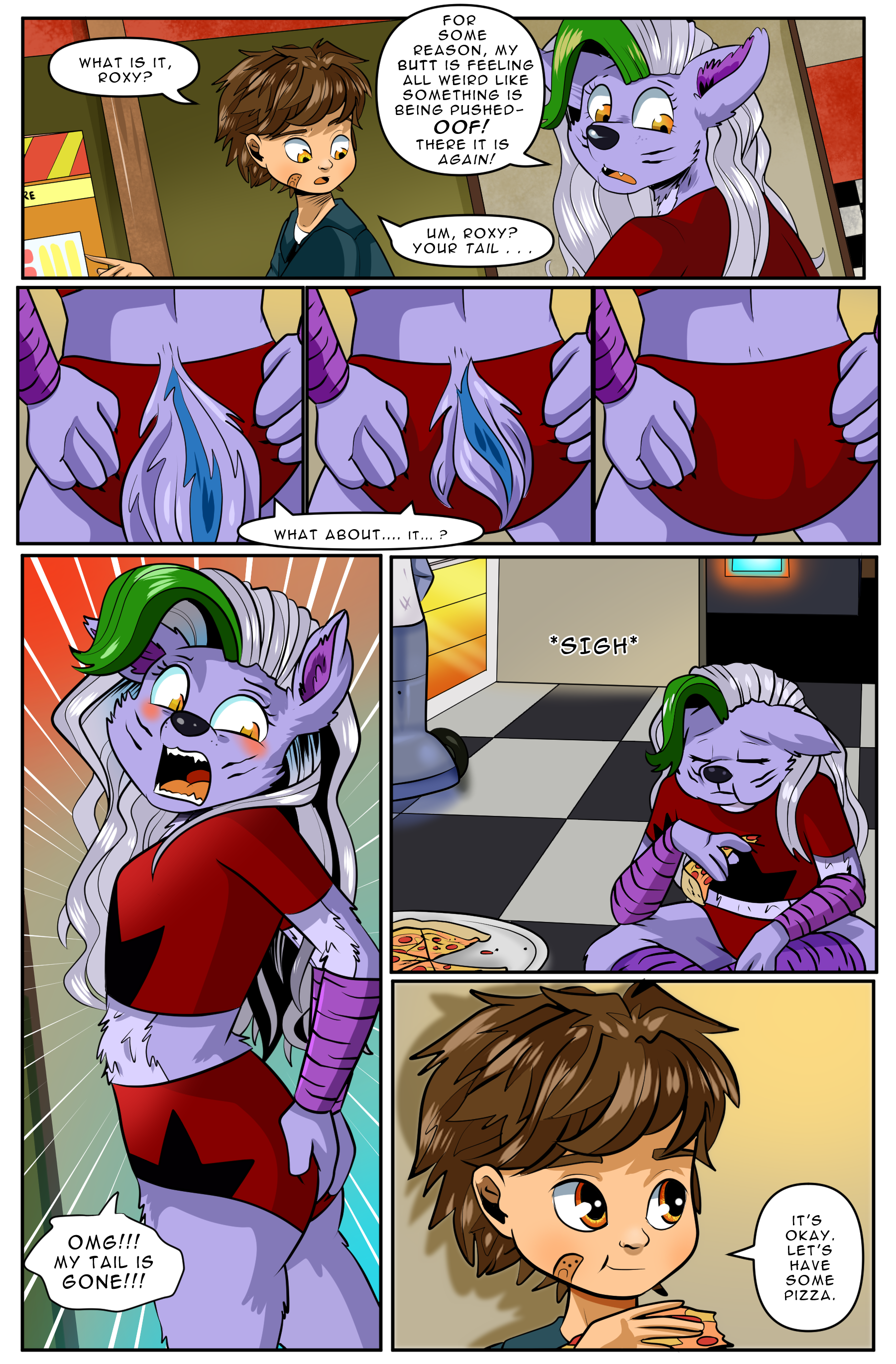 Fnaf Roxy Tg Fnaf: Roxy humanization page 10 by Davaba19 on DeviantArt