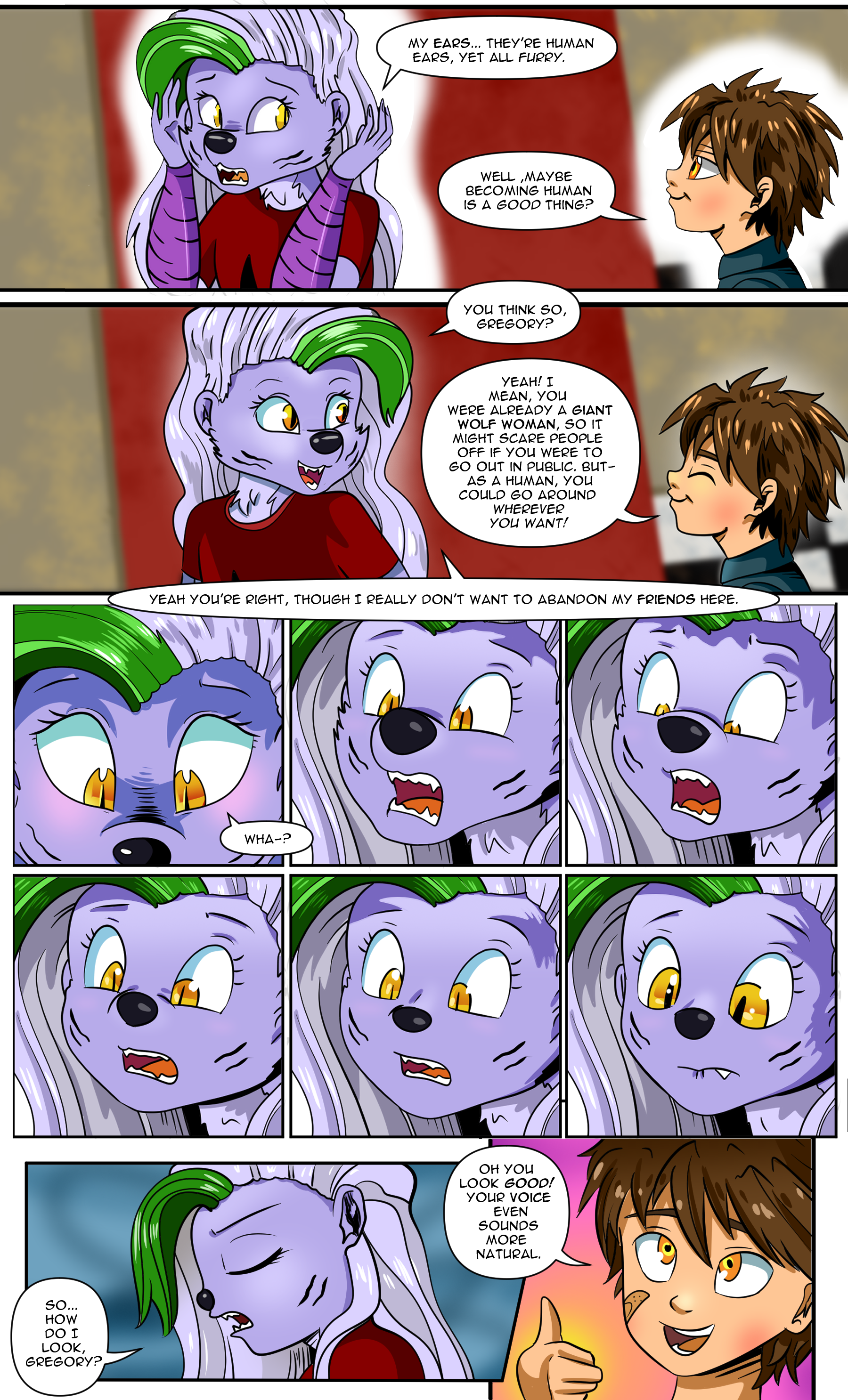 Fnaf Roxy Tg FNAF: Roxy Humanization page 13 by Davaba19 on DeviantArt