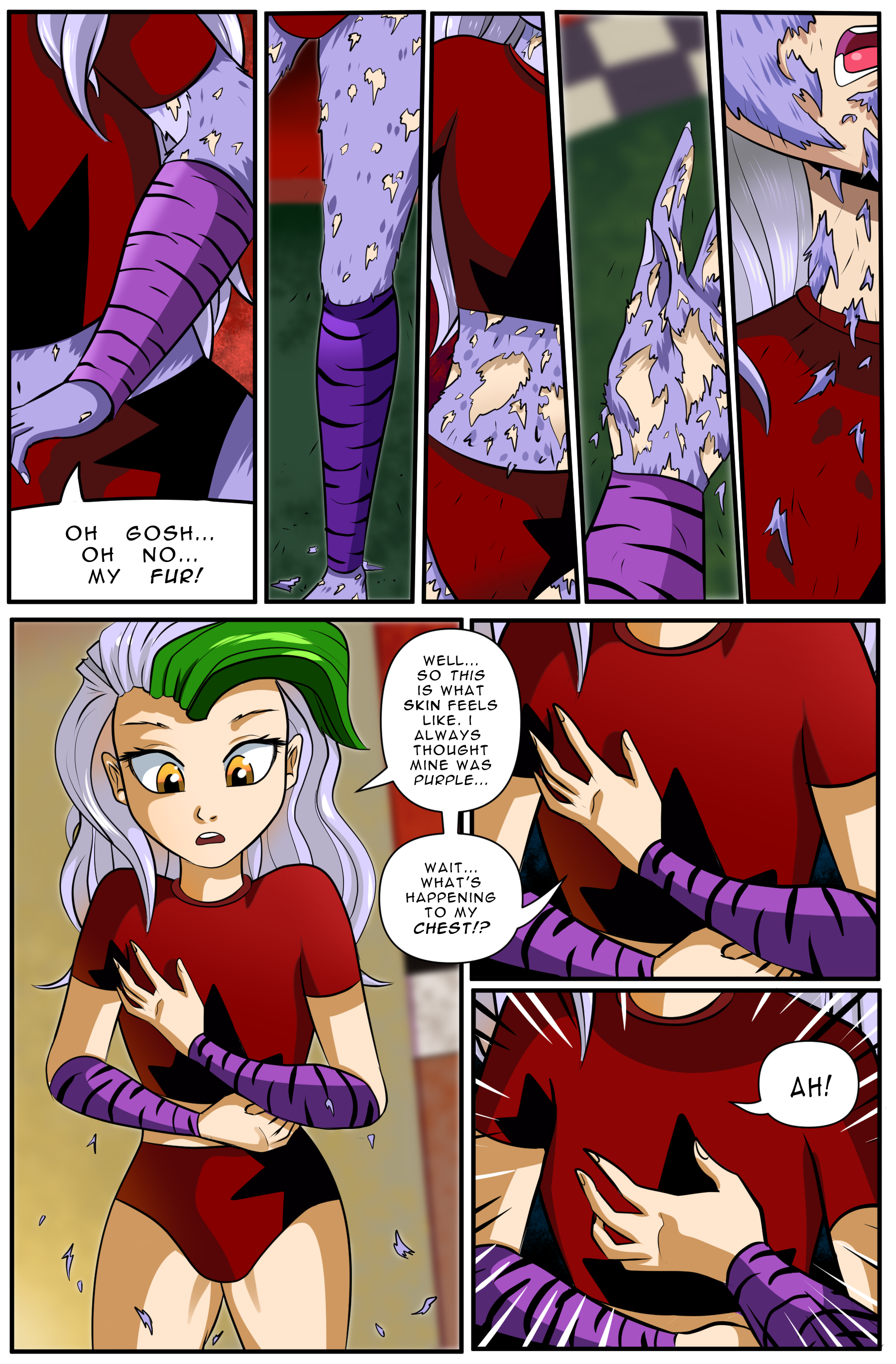 Fnaf Roxy Tg FNAF: Roxy humanization page 16 by Davaba19 on DeviantArt