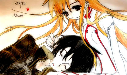 Kirito and Asuna(SAO)