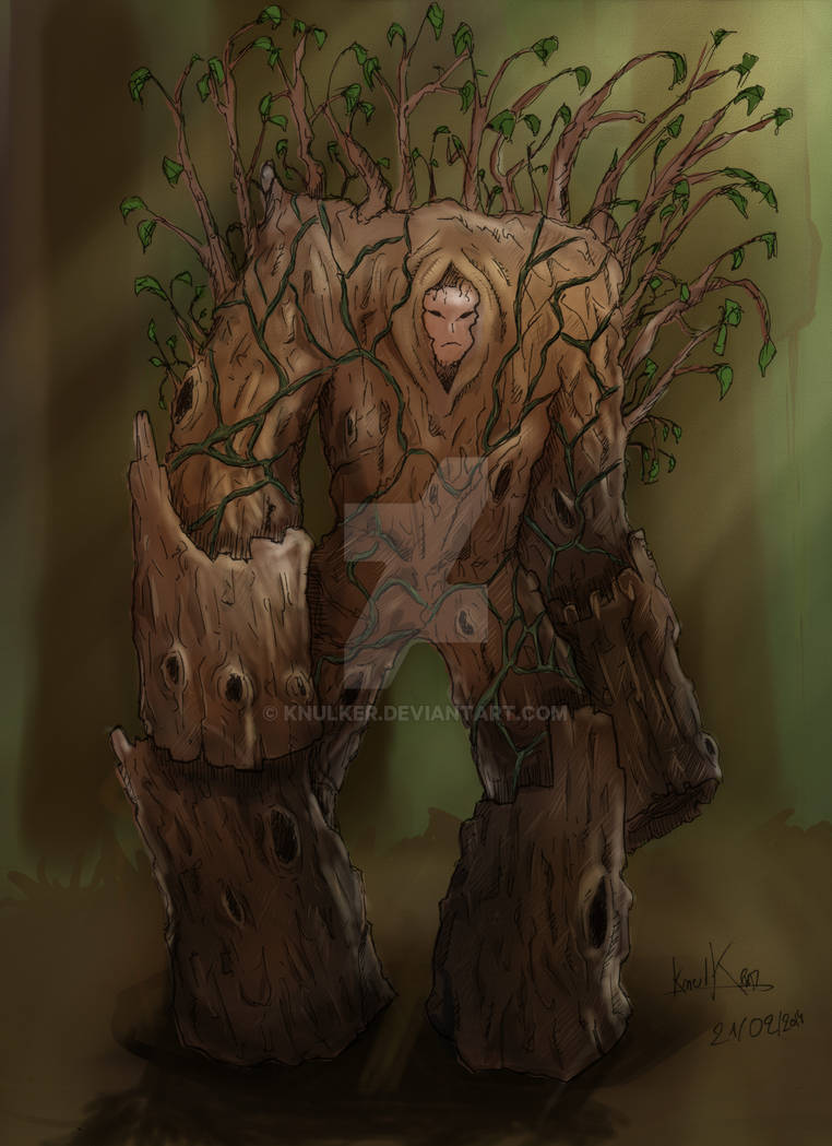 Tree Golem Tree golem by Knulker on DeviantArt