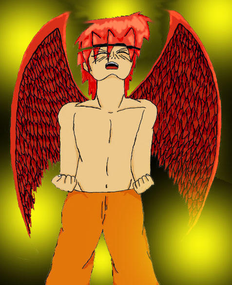 Pyro The Fallen Angel by DraggyTsurima on DeviantArt