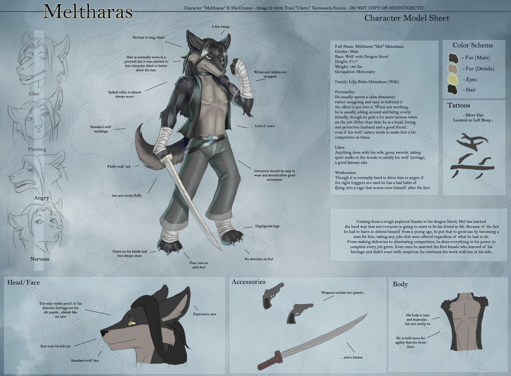 Meltharas - Charsheet Commish