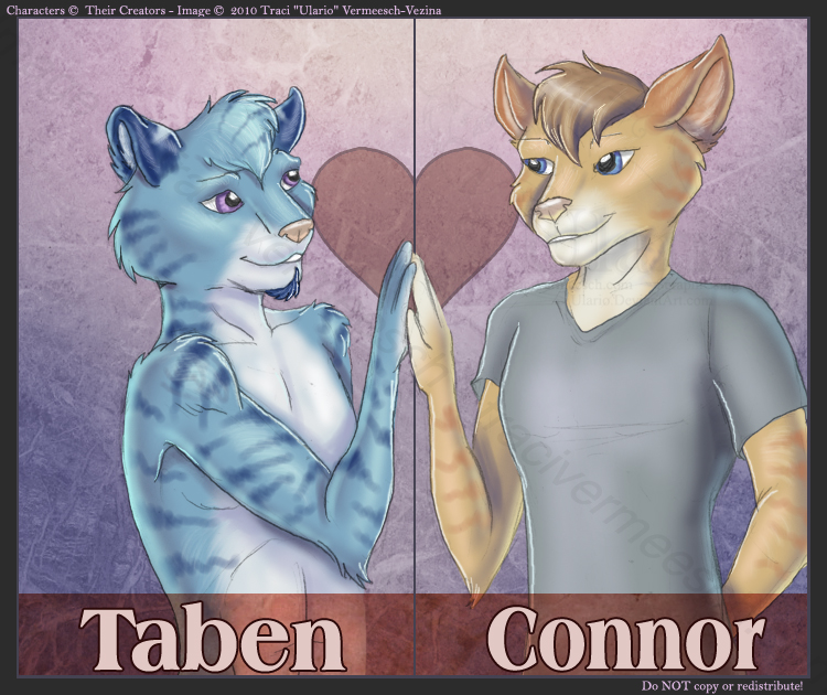 Taben and Connor - Badges