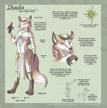 Zhaulia - The High Priestess