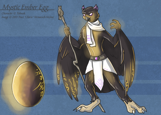 Mystic Ember Egg (Hatched Adoptable)