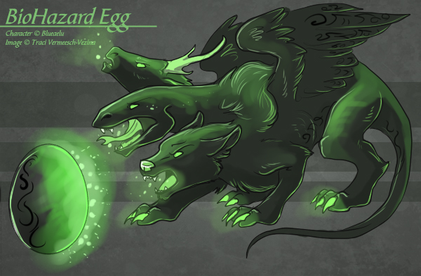 BioHazard Egg (Hatched Adoptable)