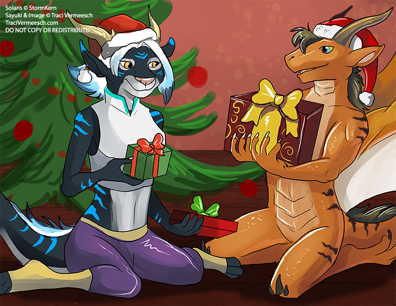 [YCH Commission]  Gift Exchange