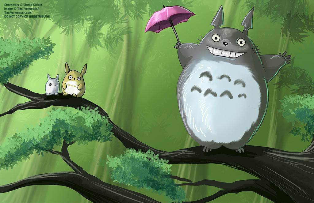 Little Totoro by TsaoShin on DeviantArt